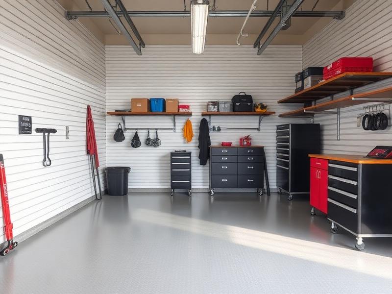Garage transformation after